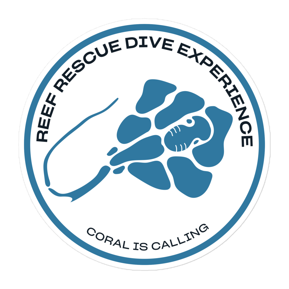 Water Rescue Sticker Dive Experience Sticker – Reef Rescue Network Store
