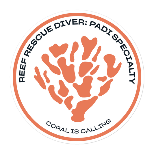 PADI Reef Rescue Diver Speciality Course Experience Sticker
