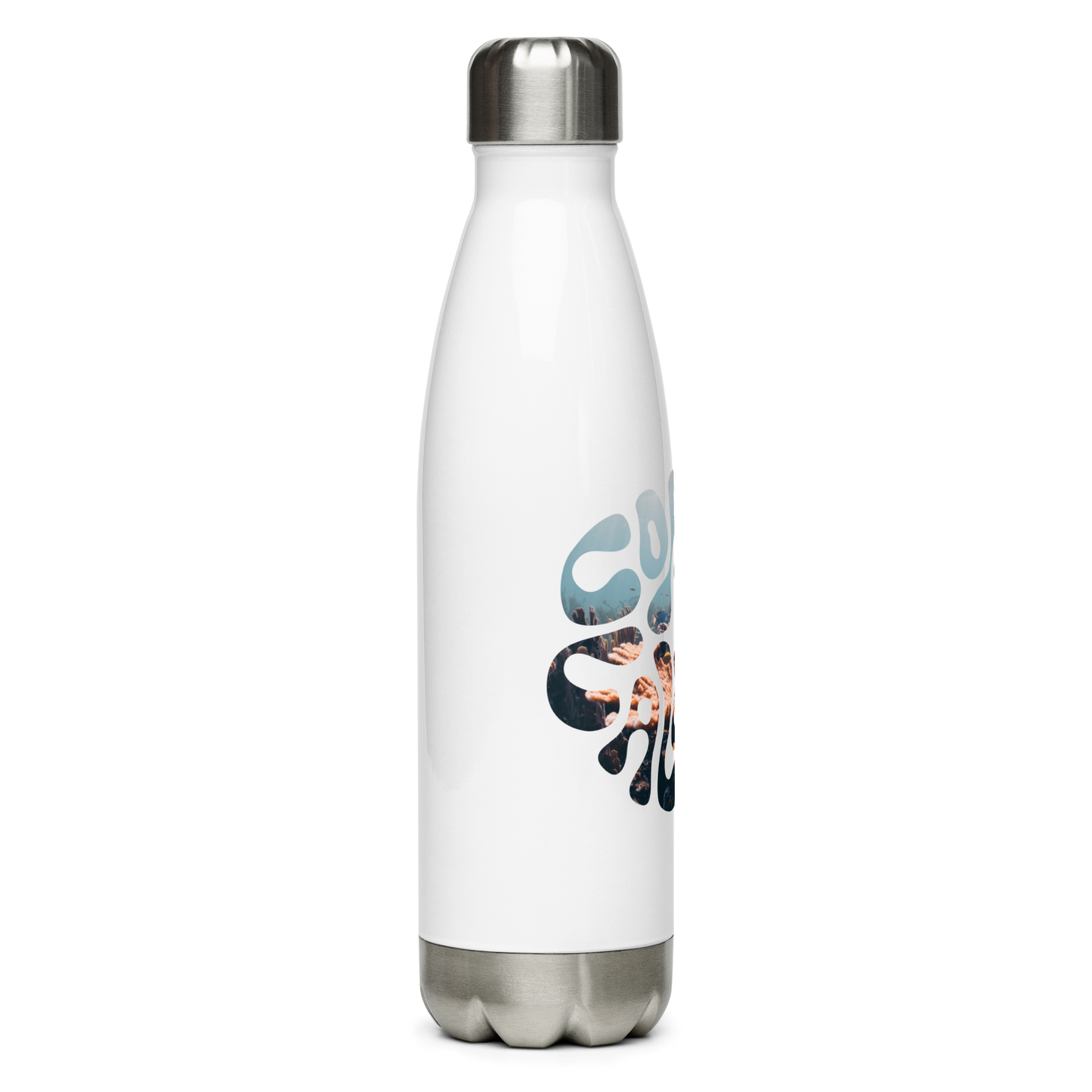 Coral is Calling Water Bottle